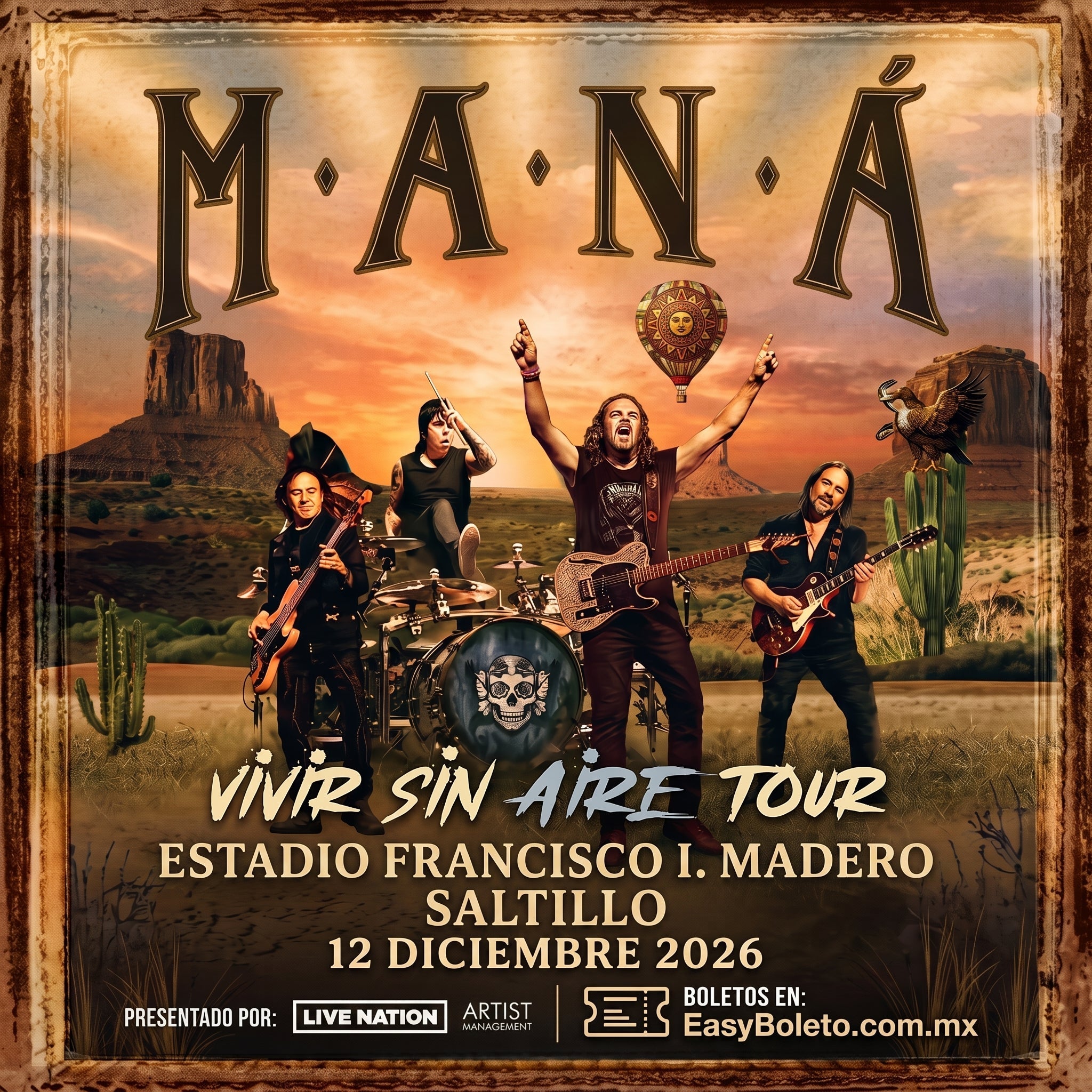 MANÁ - SALTILLO